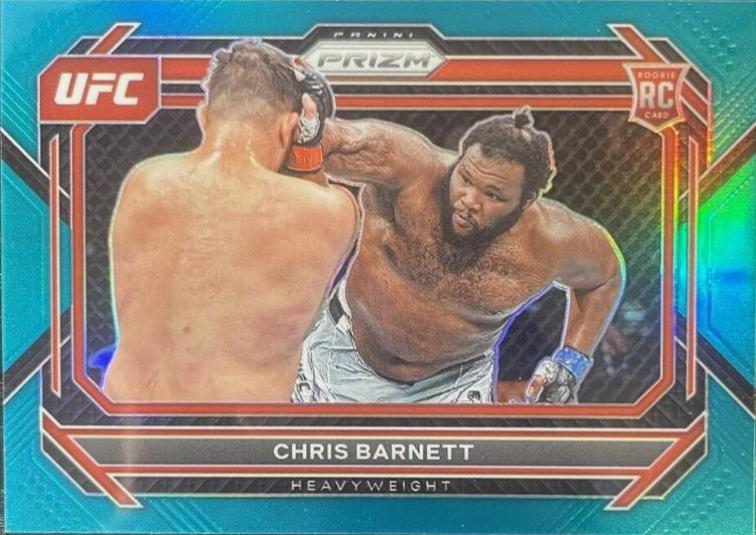 Chris Barnett 2023 Panini Prizm UFC Base #10 Teal