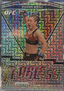 Zhang Weili 2021 Panini Prizm UFC Fearless #20 Mojo