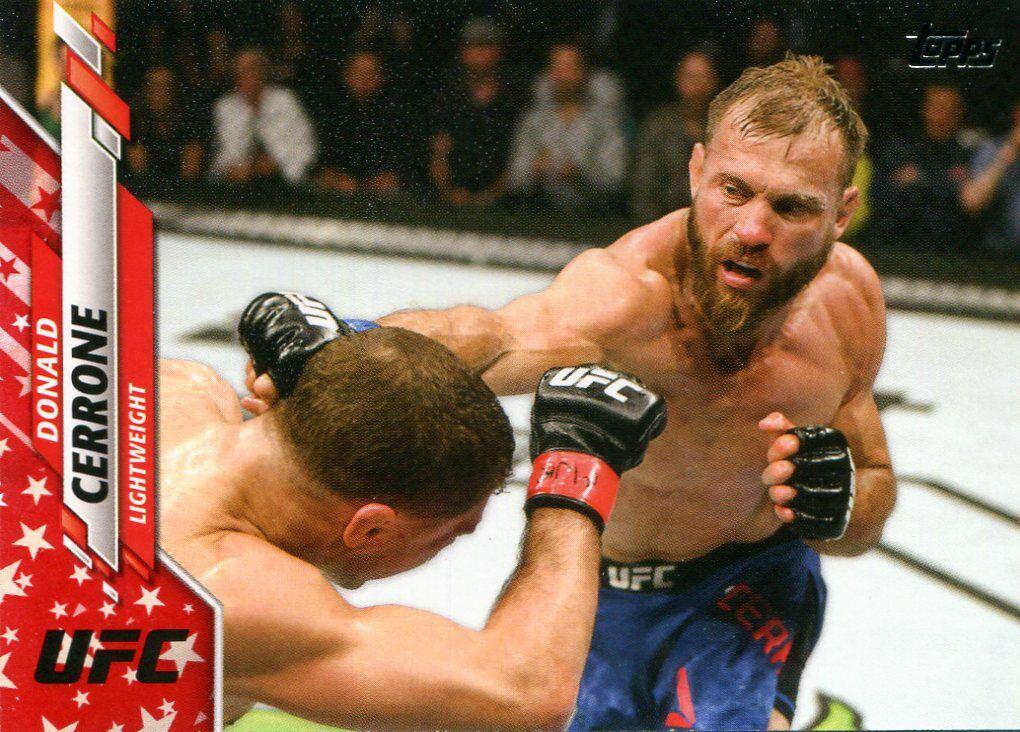 Donald Cerrone 2020 Topps UFC Base #54 Independence Day