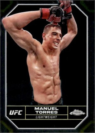 Manuel Torres 2024 Topps Chrome UFC Base #121 Superfractor
