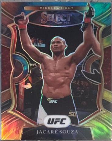 Ronaldo Souza 2021 Panini Select UFC Concourse #74 Tie Dye