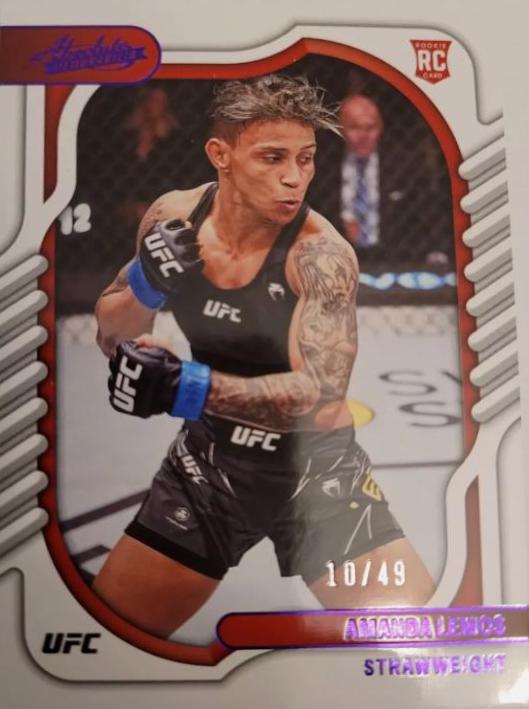 Amanda Lemos 2023 Panini Chronicles UFC Base Absolute #121 Purple