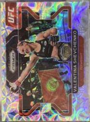 Valentina Shevchenko 2022 Panini Prizm UFC Base #52 Premium