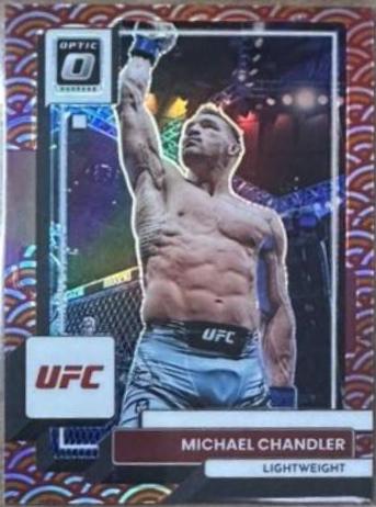 Michael Chandler 2023 Panini Donruss Optic UFC Base #91 Photon