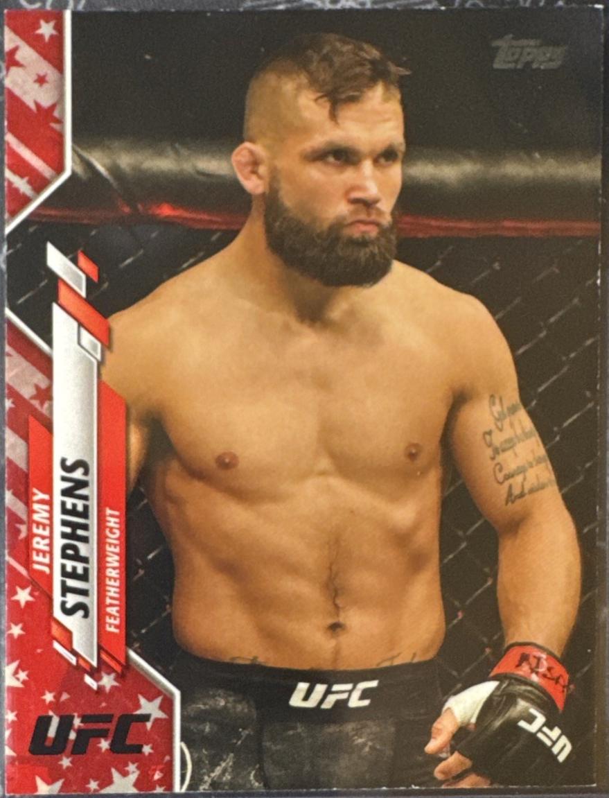 Jeremy Stephens 2020 Topps UFC Base #46 Independence Day