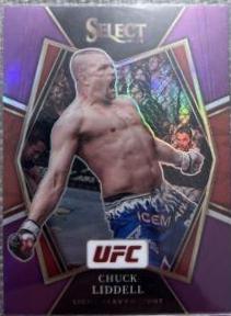 Chuck Liddell 2022 Panini Select UFC Premier Level #128 Purple