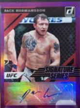 Jack Hermansson 2022 Panini Donruss UFC Signature Series #22 Purple