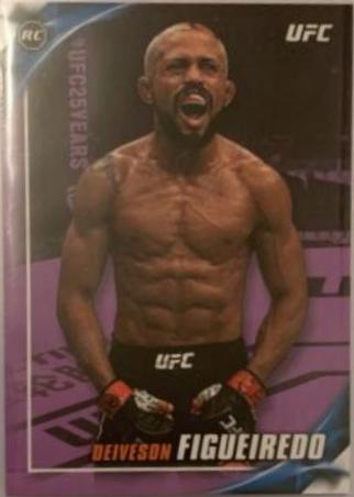 Deiveson Figueiredo 2019 Topps UFC Knockout Base #33 Purple