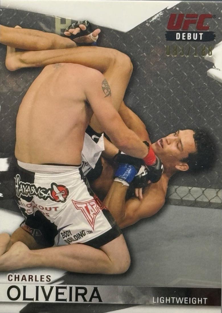 Charles Oliveira 2010 Topps UFC Knockout Base #147 Silver