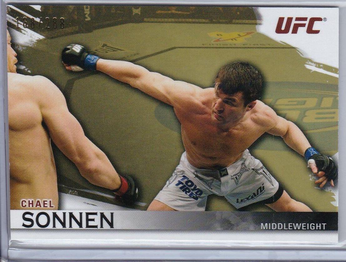 Chael Sonnen 2010 Topps UFC Knockout Base #29 Gold