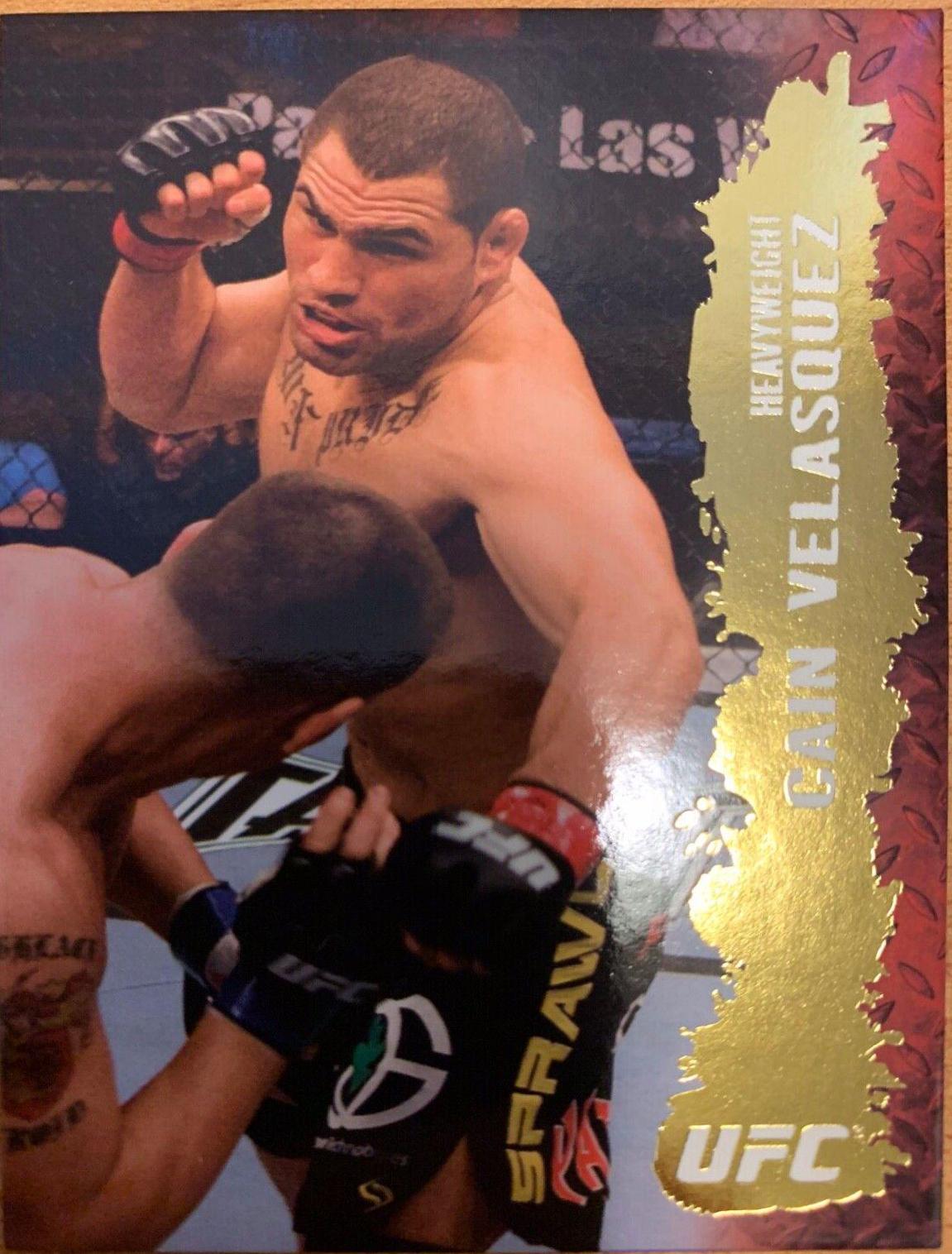 Cain Velasquez 2009 Topps UFC Round 2 Base #61 Gold