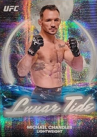 Michael Chandler 2025 Topps Midnight UFC Lunar Tide #LT-19 Midnight