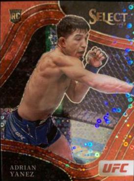 Adrian Yanez 2022 Panini Select UFC Octagonside #280 Red Disco
