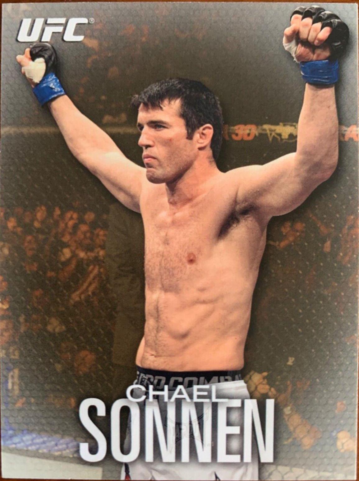 Chael Sonnen 2012 Topps UFC Knockout Base #95 Gold