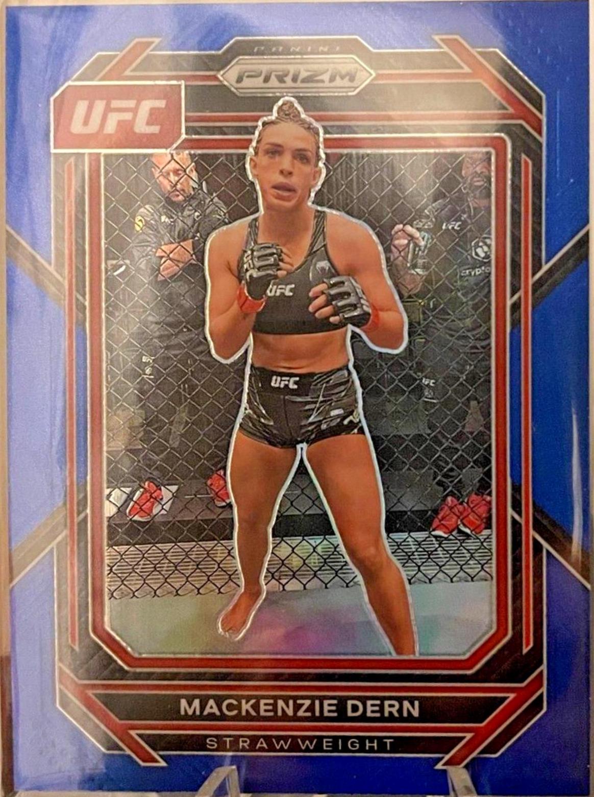 Mackenzie Dern 2023 Panini Prizm UFC Base #180 Blue