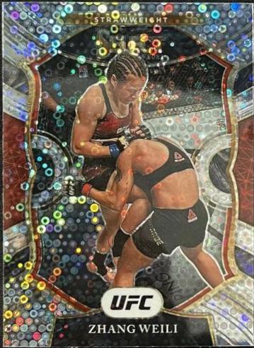 Zhang Weili 2021 Panini Select UFC Concourse #93 Disco