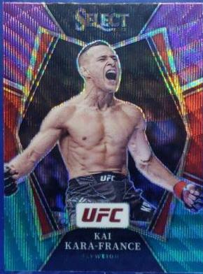 Kai Kara-France 2022 Panini Select UFC Premier Level #112 Black