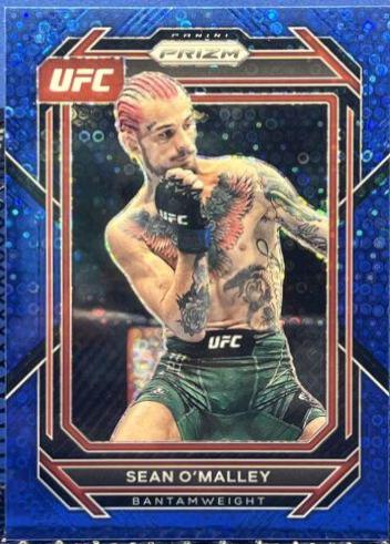 Sean O'Malley 2023 Panini Prizm Under Card UFC Base #156 Blue