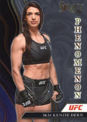 Mackenzie Dern 2022 Panini Select UFC Phenomenon #26 Black