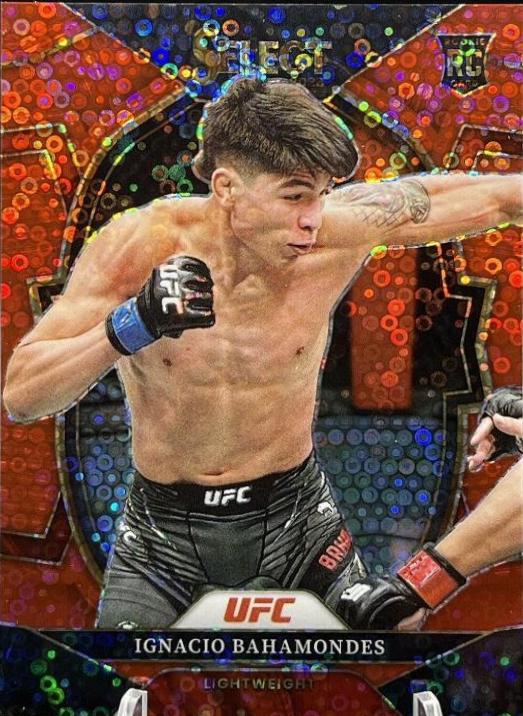 Ignacio Bahamondes 2023 Panini Select UFC Concourse #64 Red Disco