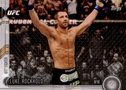 Luke Rockhold 2015 Topps UFC Chronicles Base #200 Gold