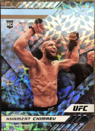 Khamzat Chimaev 2021 Panini Chronicles UFC Base XR #200 Asia