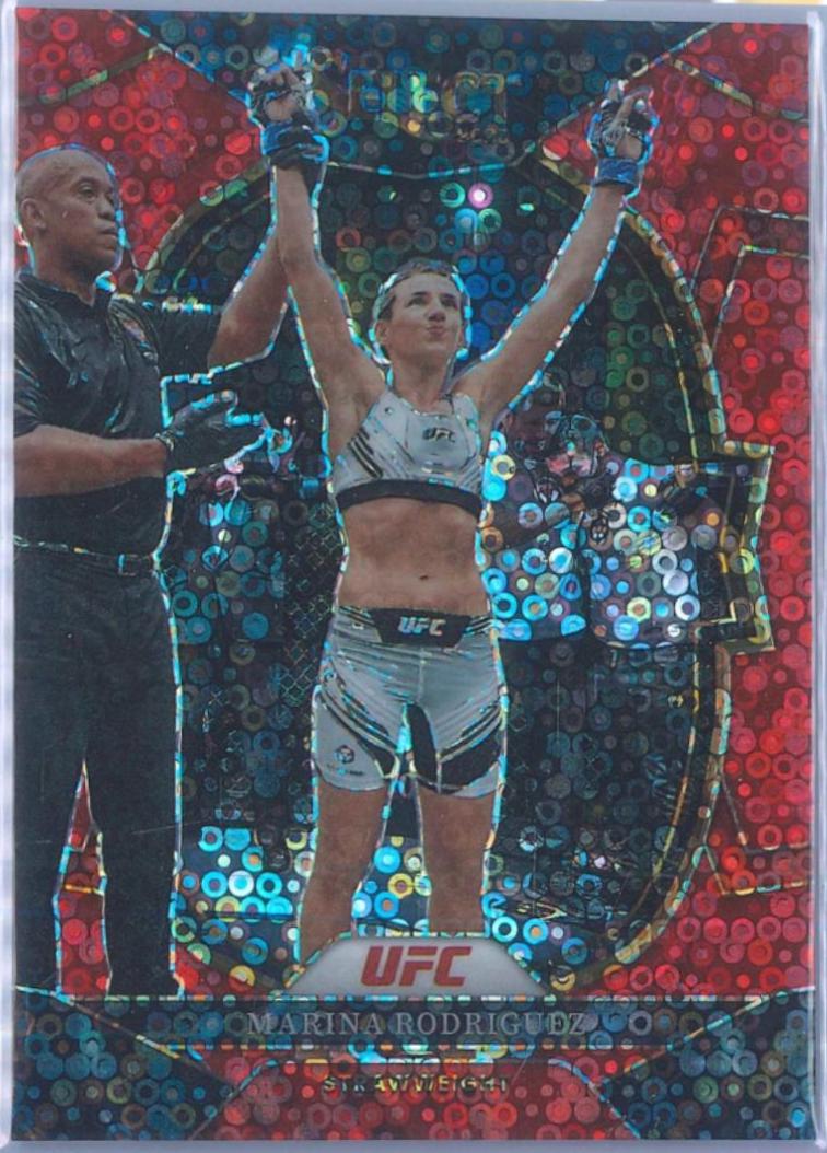 Marina Rodriguez 2023 Panini Select UFC Concourse #59 Red Disco