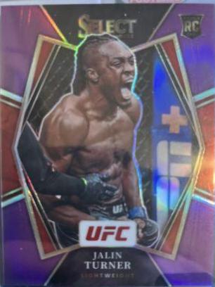 Jalin Turner 2022 Panini Select UFC Premier Level #140 Purple