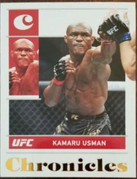 Kamaru Usman 2022 Panini Chronicles UFC Base Chronicles #57 Bronze