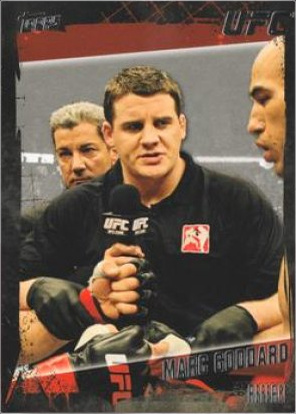 Marc Goddard 2010 Topps UFC Base #179 Red