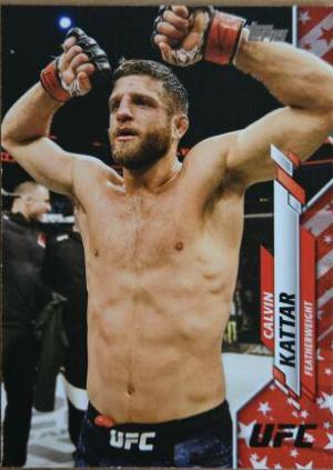 Calvin Kattar 2020 Topps UFC Base #22 Independence Day