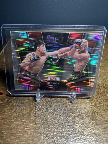 Brandon Moreno 2023 Panini Select UFC Snapshots #18 Silver
