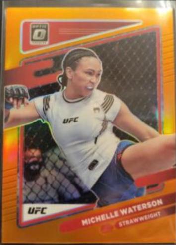 Michelle Waterson-Gomez 2022 Panini Donruss Optic UFC Base #89 Orange
