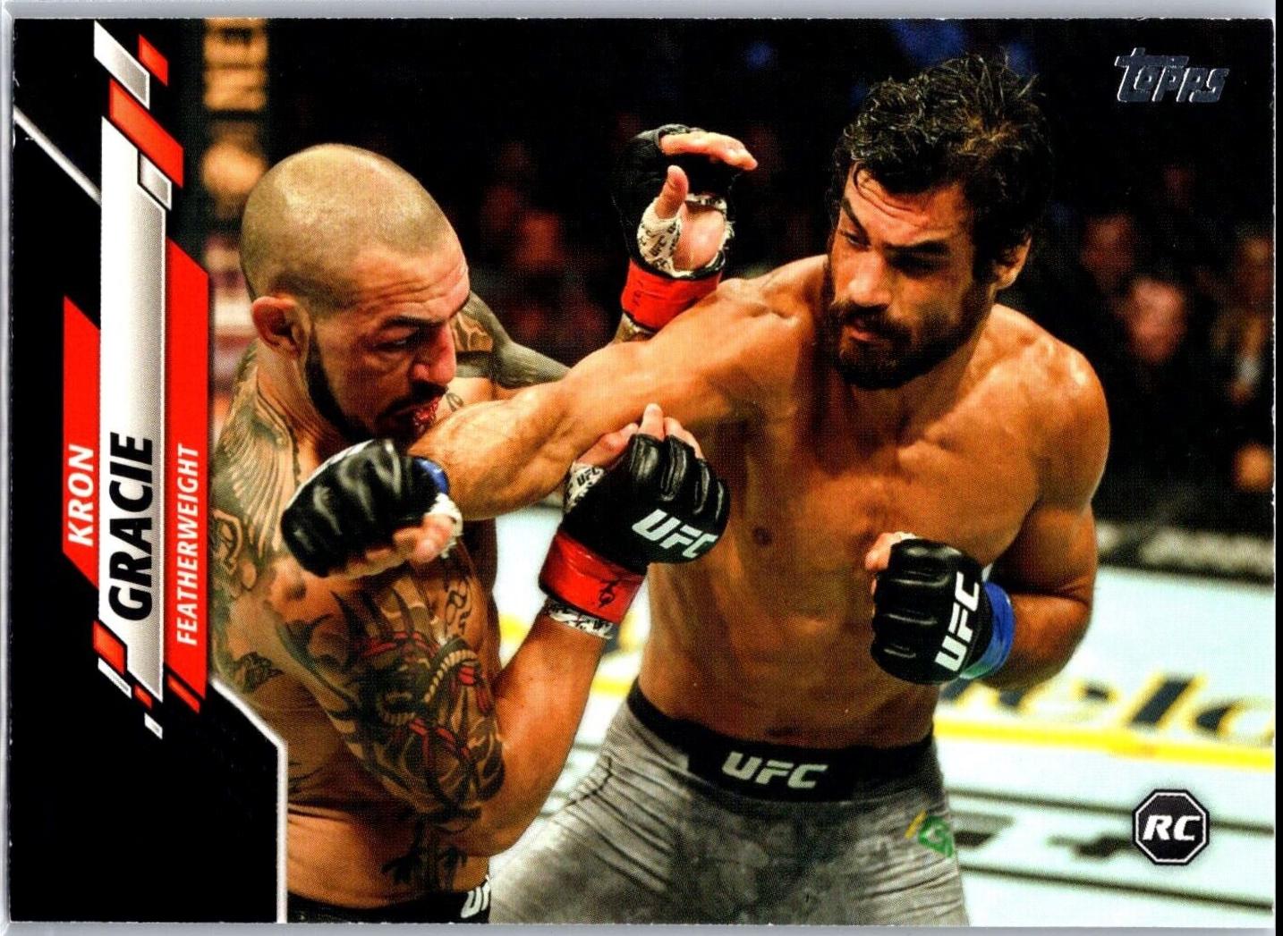 Kron Gracie 2020 Topps UFC Base #94 Black