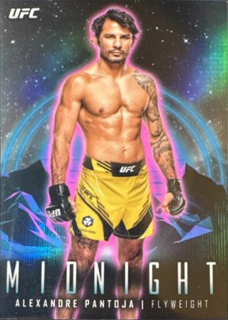 Alexandre Pantoja 2024 Topps Midnight UFC Base #8 Topps Industry Conference Promo