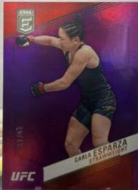 Carla Esparza 2023 Panini Chronicles UFC Base Elite #257 Purple
