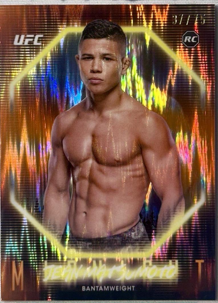 Jean Matsumoto 2025 Topps Midnight UFC Base #44 Dusk