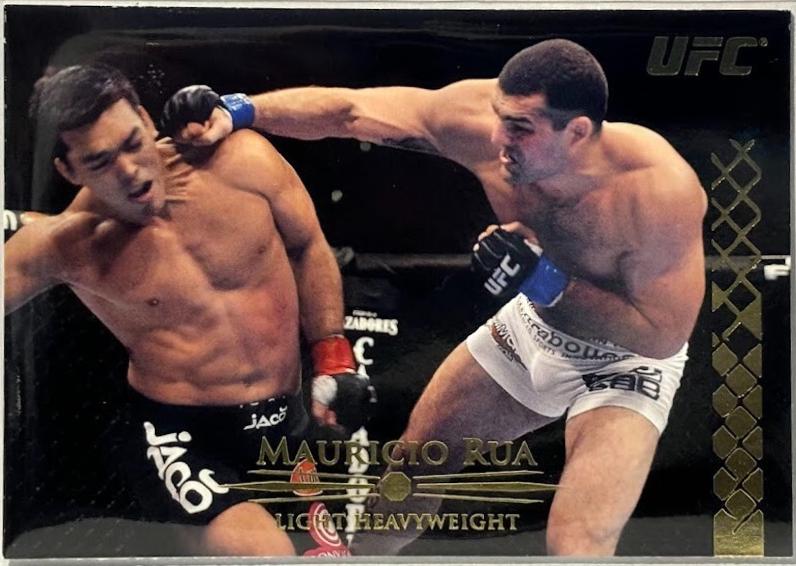 Mauricio Rua 2011 Topps UFC Title Shot Base #118 Gold