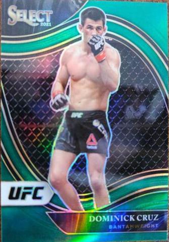 Dominick Cruz 2021 Panini Select UFC Octagonside #209 Green