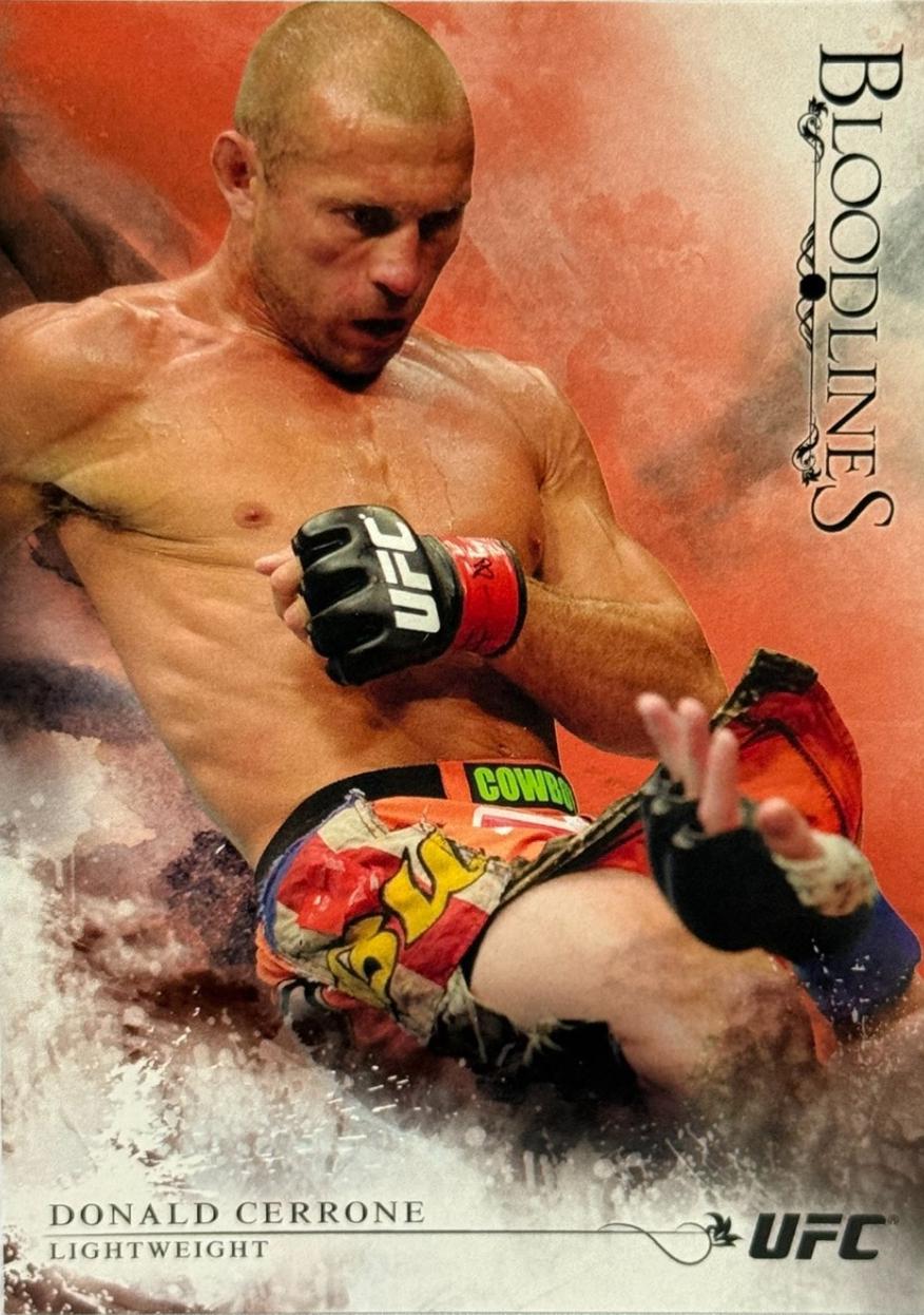 Donald Cerrone 2014 Topps UFC Bloodlines Base #27 Red