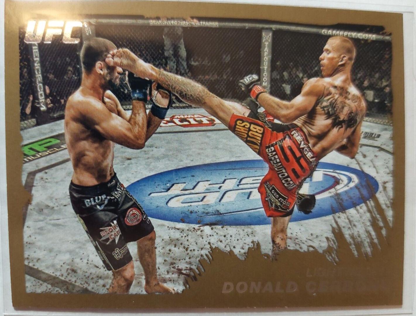 Donald Cerrone 2011 Topps UFC Moment of Truth Base #128 Gold