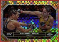 Ariane da Silva 2024 Topps Chrome UFC Base #103 X-Fractor