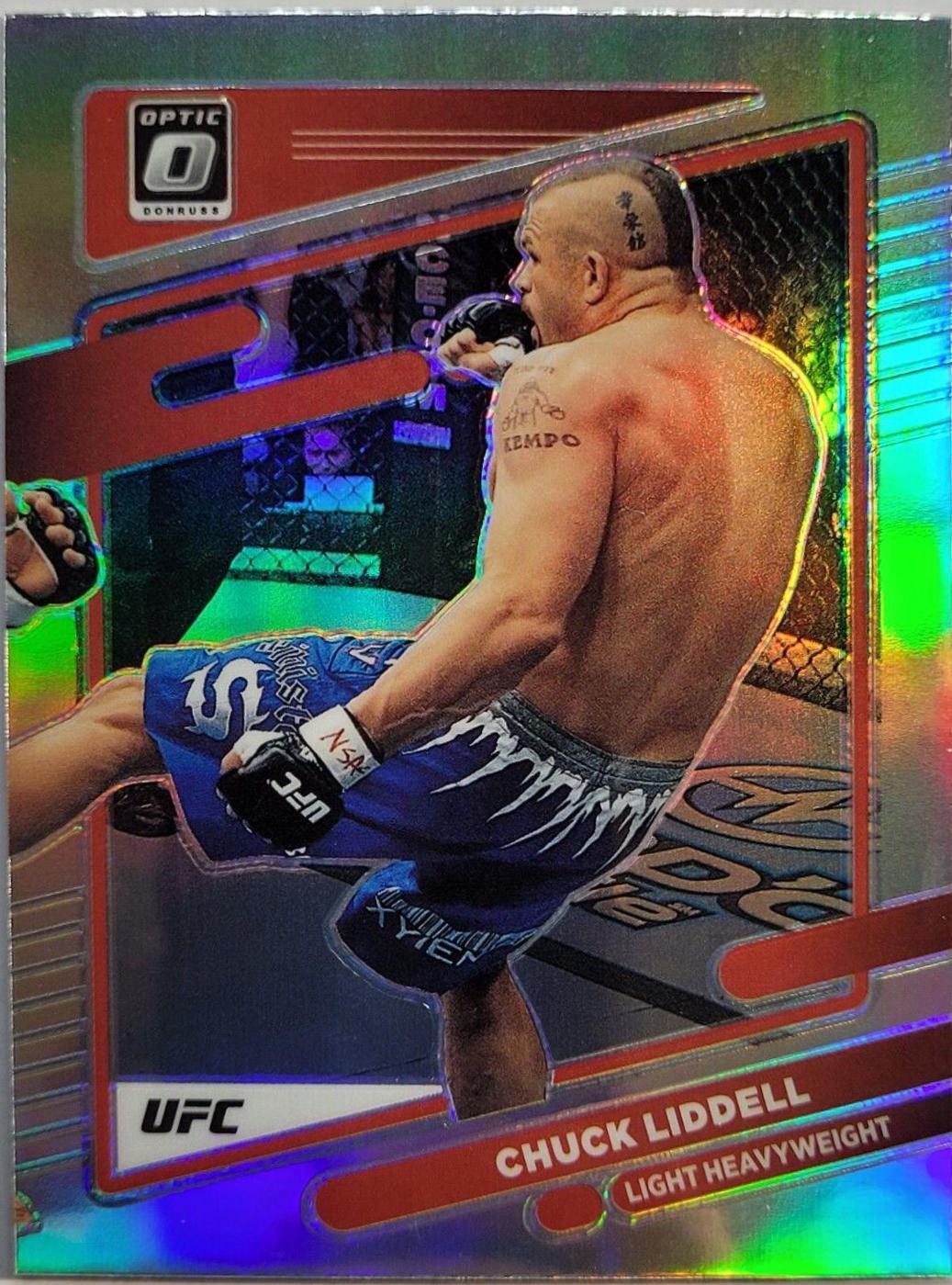 Chuck Liddell 2022 Panini Donruss Optic UFC Base #17 Holo