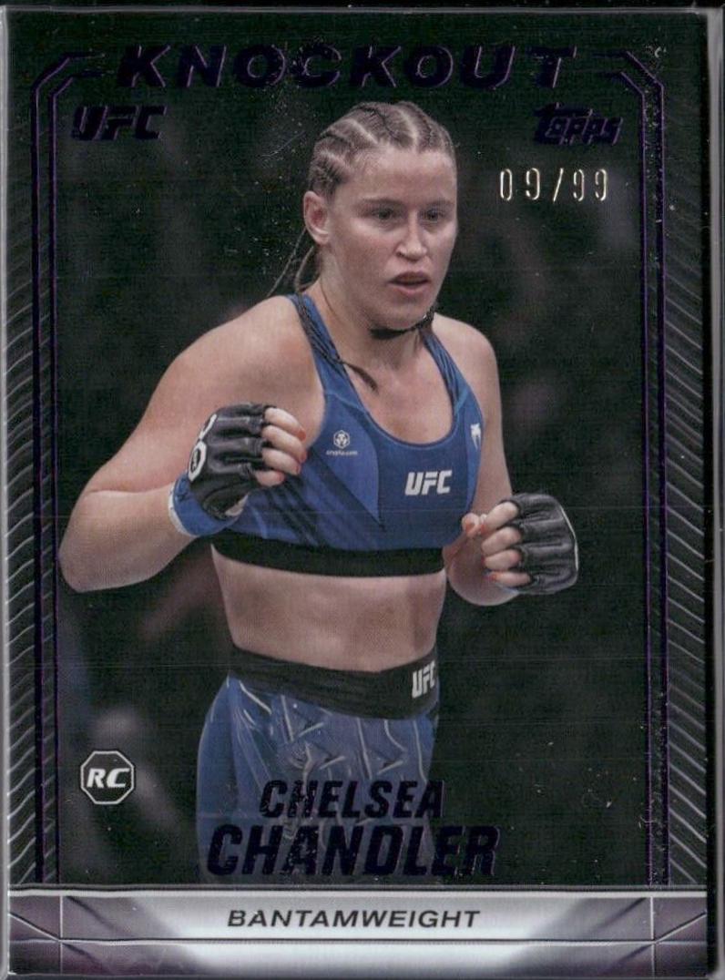 Chelsea Chandler 2024 Topps Knockout UFC Base #22 Purple
