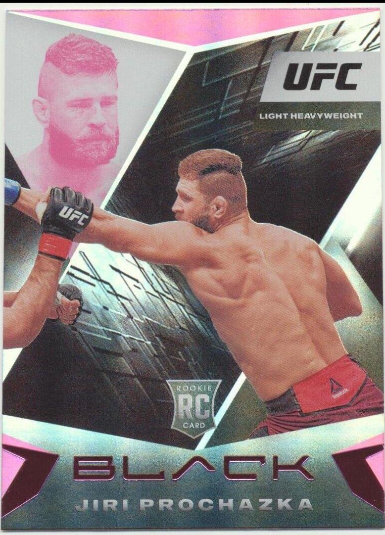 Jiri Prochazka 2021 Panini Chronicles UFC Base Black #102 Pink