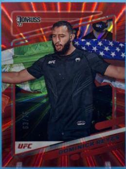 Dominick Reyes 2022 Panini Donruss UFC Base #9 Red