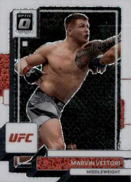 Marvin Vettori 2023 Panini Donruss Optic UFC Base #5 White Sparkle