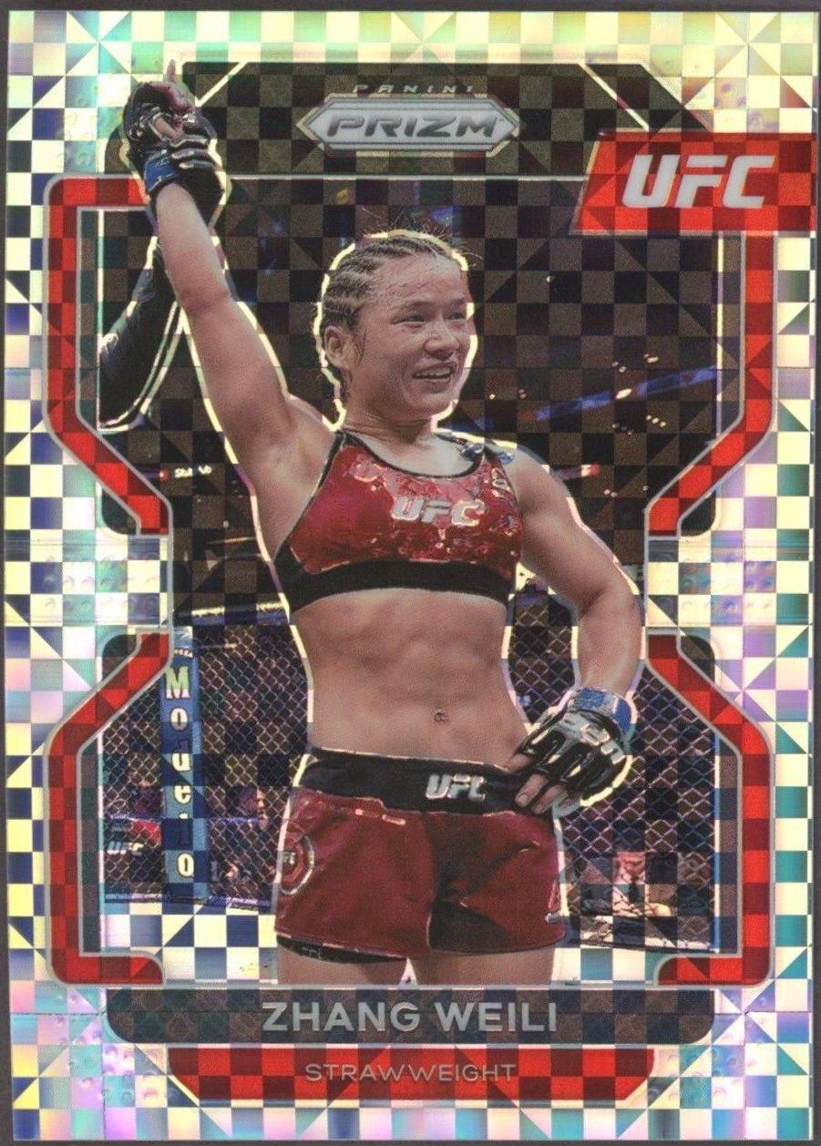 Zhang Weili 2022 Panini Prizm UFC Base #122 Lucky Envelopes