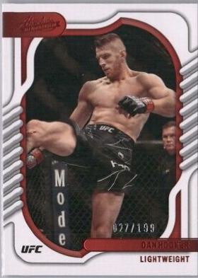 Dan Hooker 2023 Panini Chronicles UFC Base Absolute #122 Red