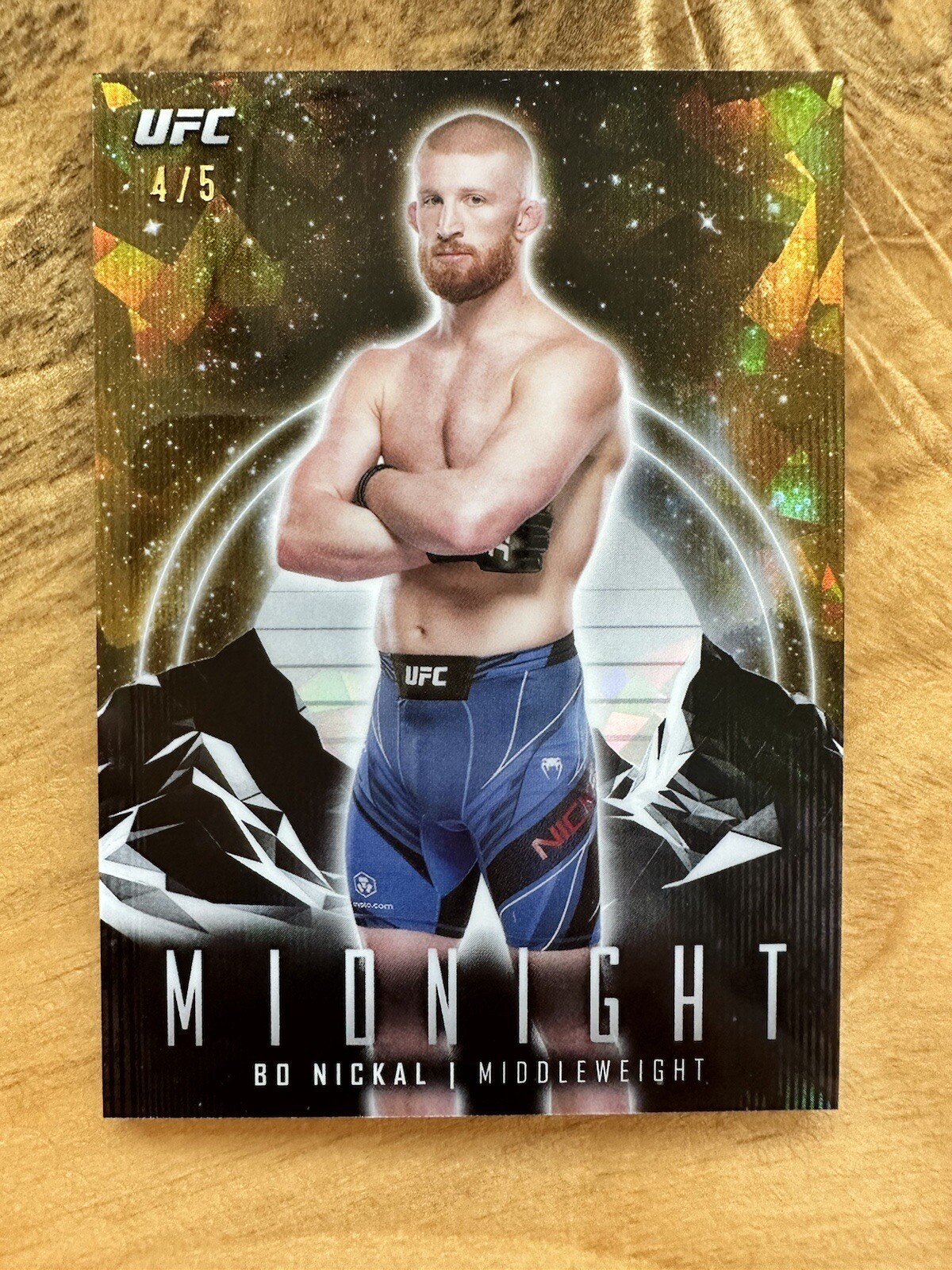 Bo Nickal 2024 Topps Midnight UFC Base #68 Daybreak